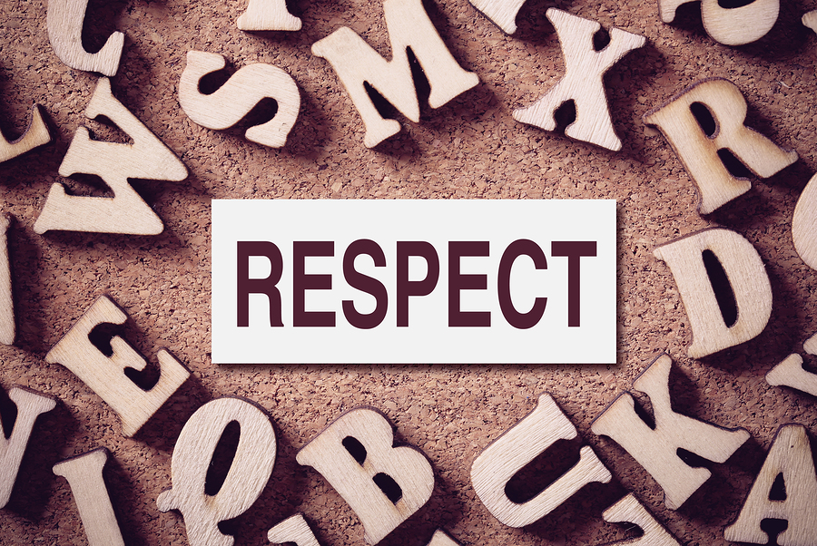 Show respect