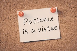 Patience Is Part Of Success
